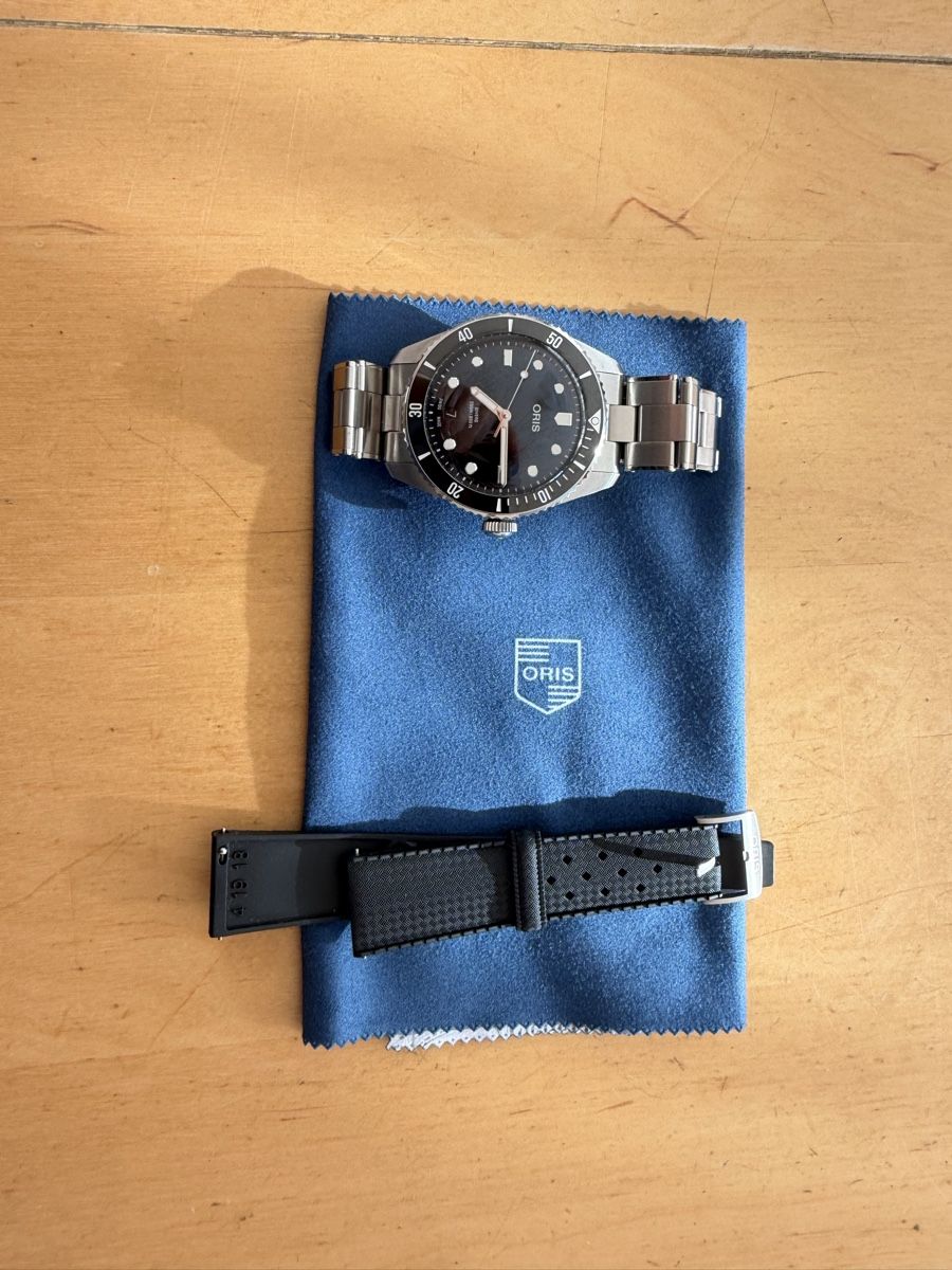 Oris Orologi: Oris Divers Date inkl. Box und Papieren – Usato da Rheinfelden venduto da Laki95 1