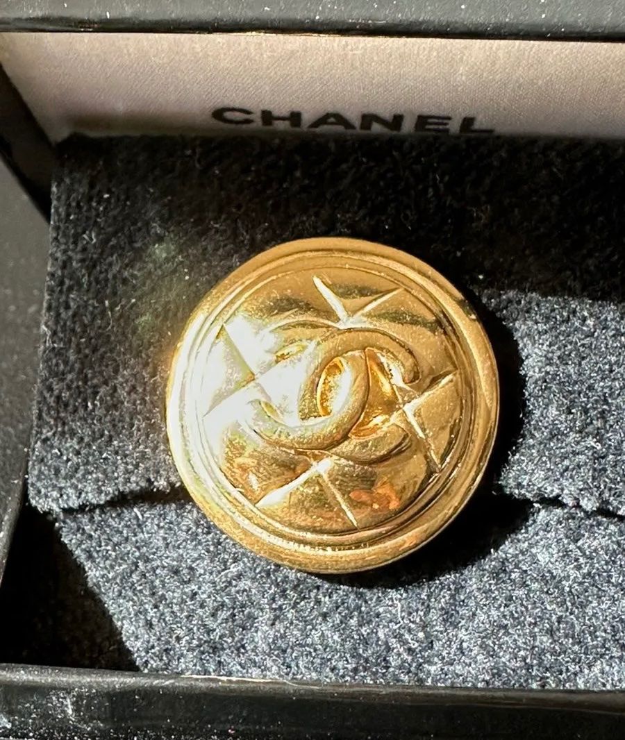 Chanel Orecchini pendenti & Orecchini a lobo: Chanel Vintage Coco Mark CC Clips Ohrringe – Usato da Triesen venduto da atos87 3
