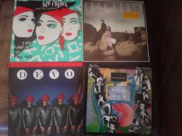 8 LP Kid Creole, Phil Collins, Nik Kershaw, John Mayall, ..