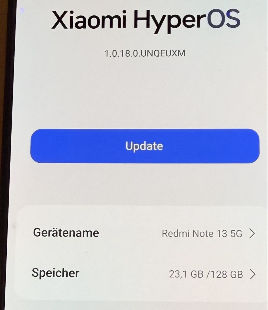Xiaomi Telefoni cellulari / Smartphones: Xiaomi Hyperos – Usato da Aarau venduto da Melia077 2
