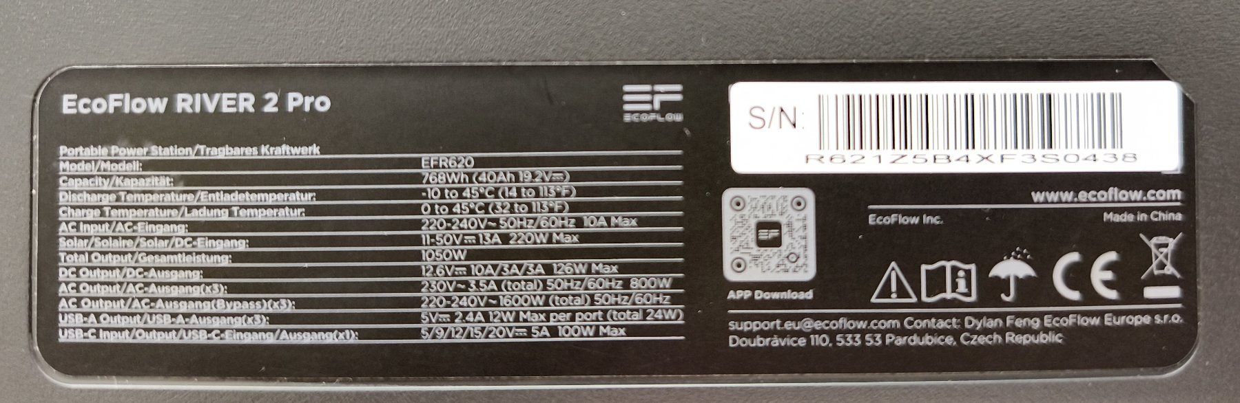 Ecoflow Batterie: EcoFlow River 2 Pro Power Station 768 Wh CH-Version – Nuovo (secondo la descrizione) da Rüti ZH venduto da mome8 3