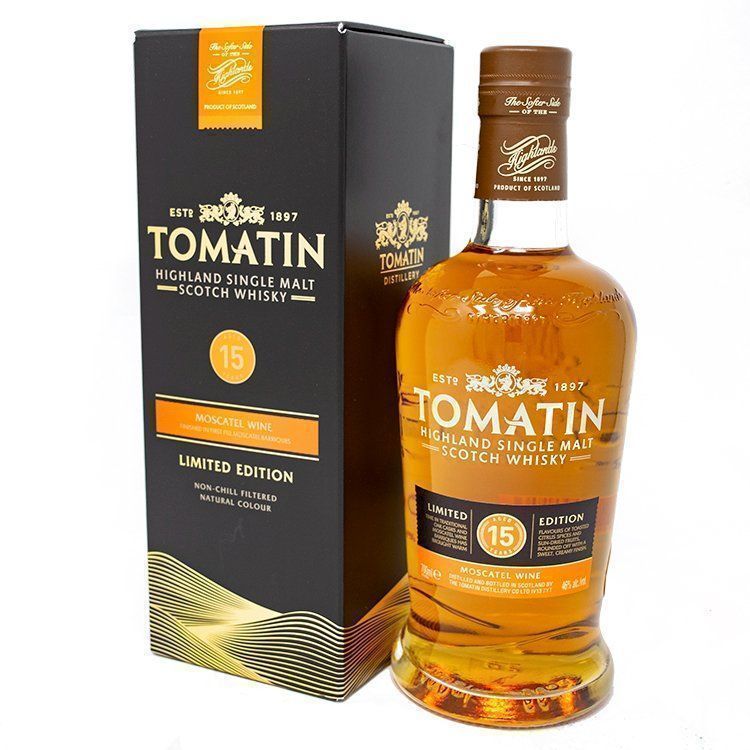Tomatin Spirituosen: Tomatin "Moscatel Wine" 15 Jahre Limited Edition – Neu und originalverpackt aus Meggen von baerli1976