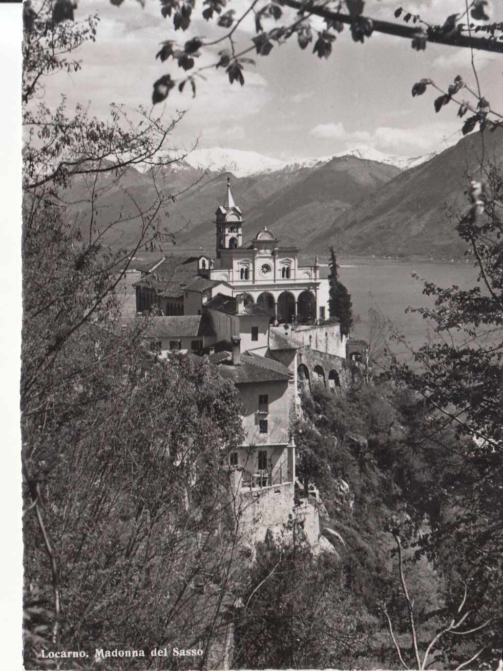 Cartoline postali: Madonna del Sasso  1964 – Usato da Bürglen TG venduto da StampGraf
