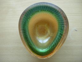 Murano Schale um 1950-Sommerso Glas von Seguso