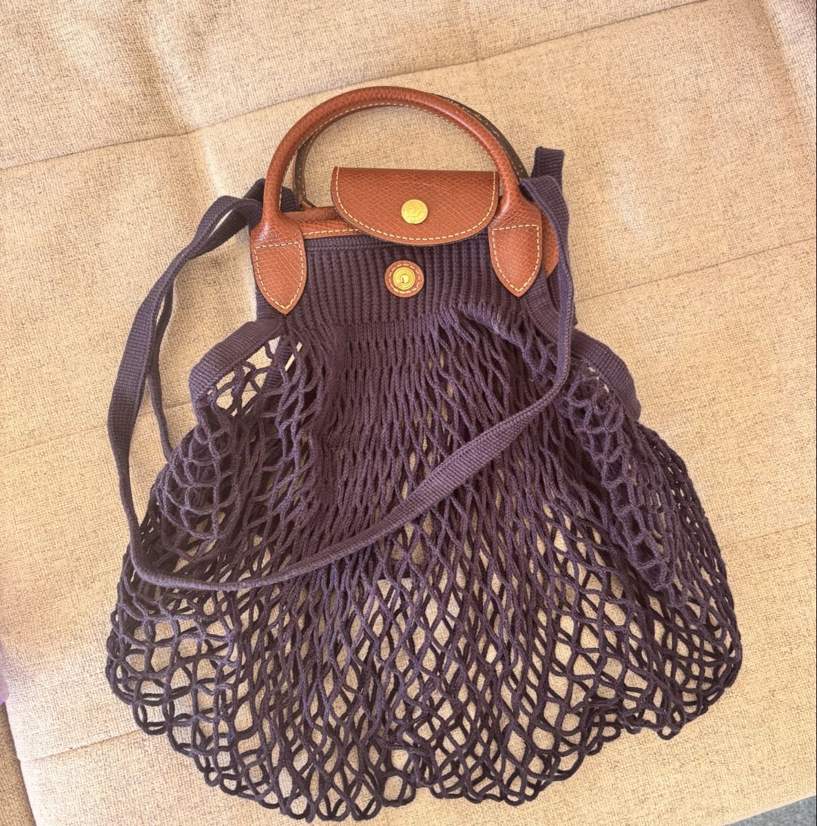 Longchamp Taschen: LE PLIAGE FILET MESH BAG  – Gebraucht aus Zürich von zoe1992