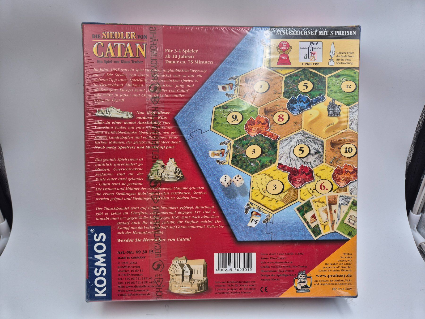 Kosmos Giochi: Die Siedler von Catan Brettspiel – Nuovo e nell'imballaggio originale da Ettiswil venduto da beekeper13 1