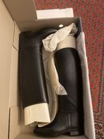 Bottes équitation Mustang Bronze noir taille 35 neuves