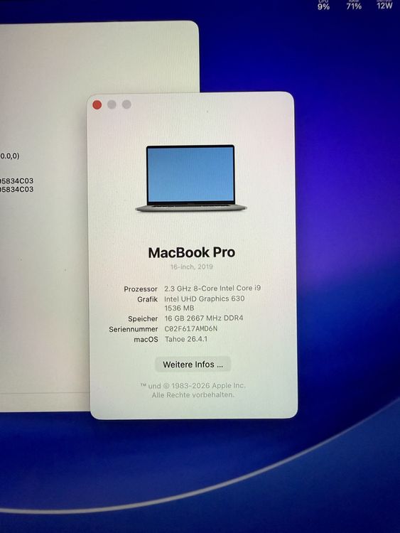 Apple MacBook Pro 16