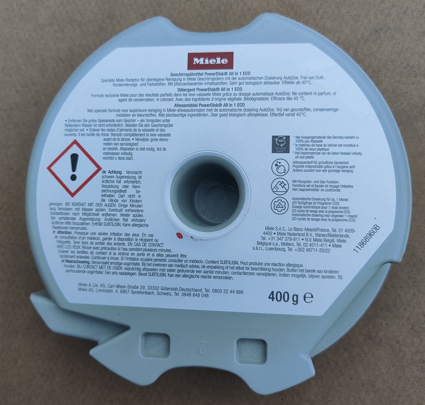 Miele Pflegeprodukte: Miele Power Disk All in 1 – Neu (gemäss Beschreibung) aus Sigriswil von Ricola1977 2