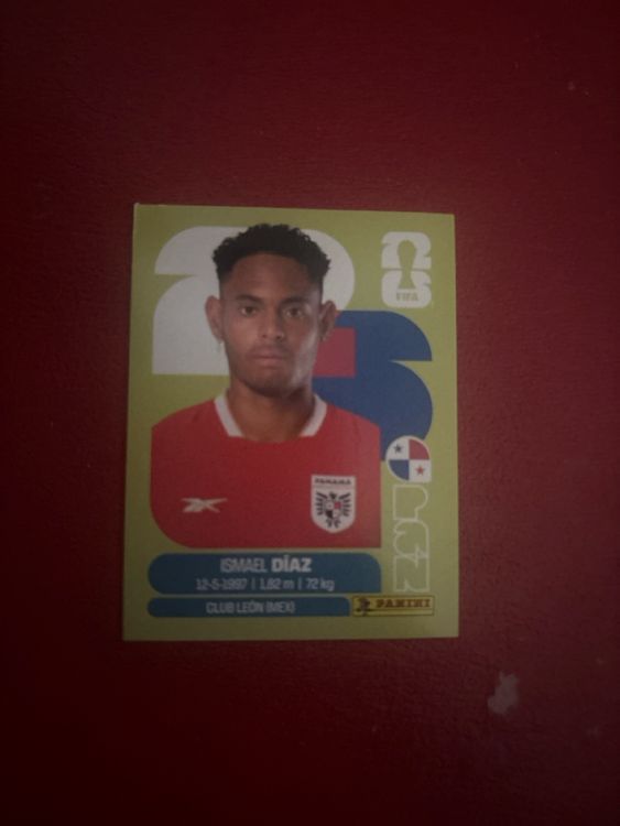 Panini FIFA World Cup 2026 Sticker Ismael Diaz (Neu (gemäss ...
