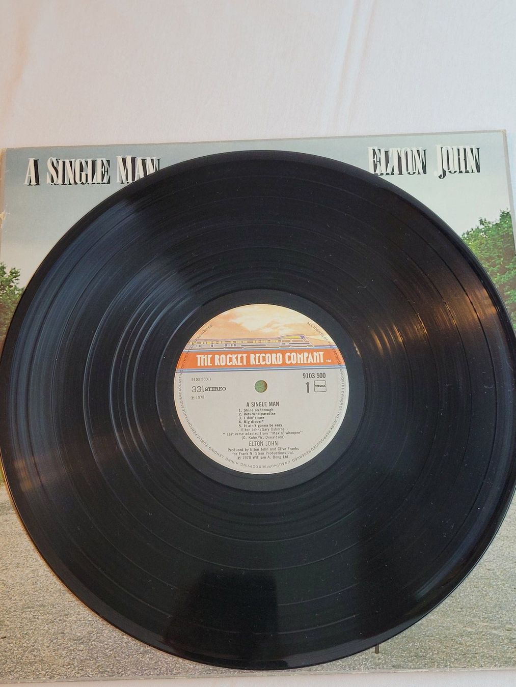 Schallplatten: Elton John - A Single Man - Vinyle 33T – Gebraucht aus La Chaux-de-Fonds von reu_kx5l 2