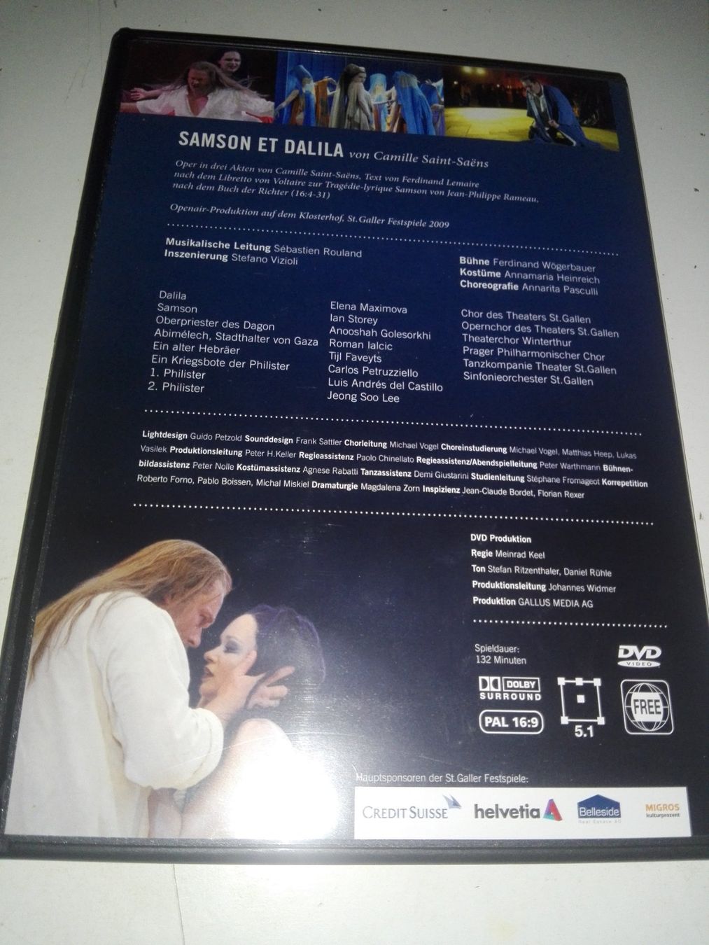Tutti i DVDs: Samson et Dalila - 4. St.Galler Festspiele 2009 – Usato da St. Gallen venduto da elk2020 5