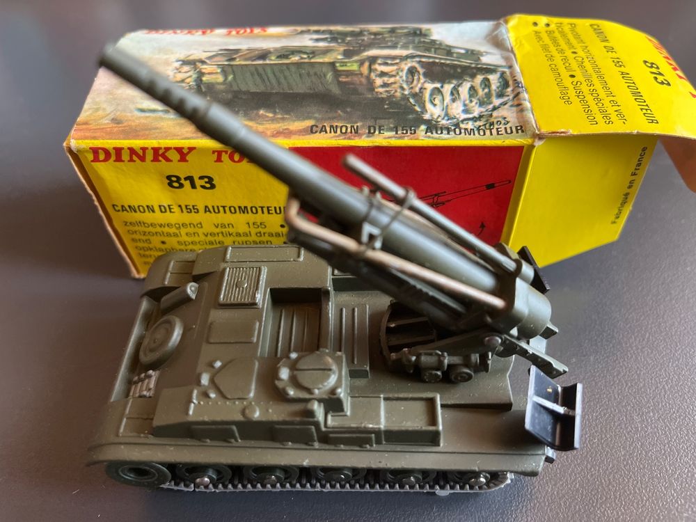 DINKY TOYS. Canon DE 155 Automoteur – Auktionshuset i Örebro AB