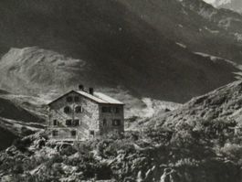 Klosters , Berghaus Vereina und Flüela - Weisshorn   1953