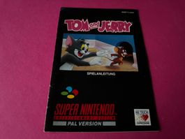 ANLEITUNG FÜR TOM & JERRY SUPERNINTENDO