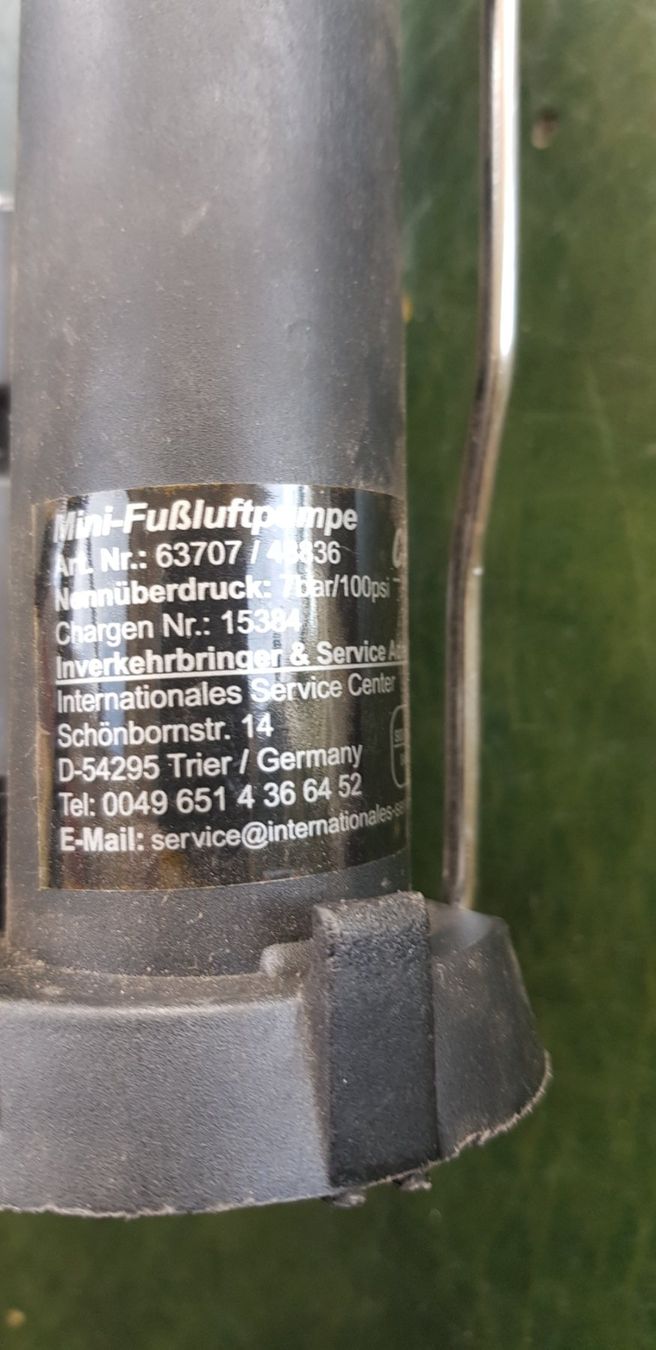 Pompes: Fussluftpumpe – D'occasion à Schaffhausen par beny06 2