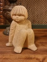 Stone Art Belgium Kind Figur Vintage 17 cm