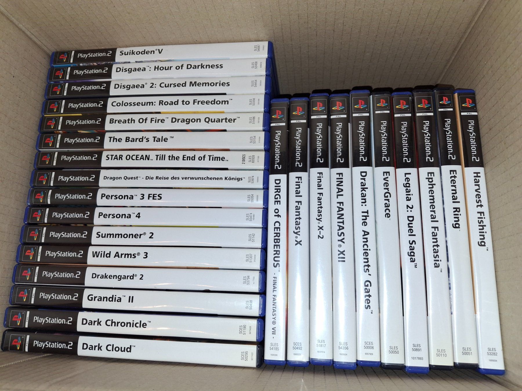 26 Playstation 2 Rollenspiele alle komplett PS2 RPG Bundle (Gebraucht ...