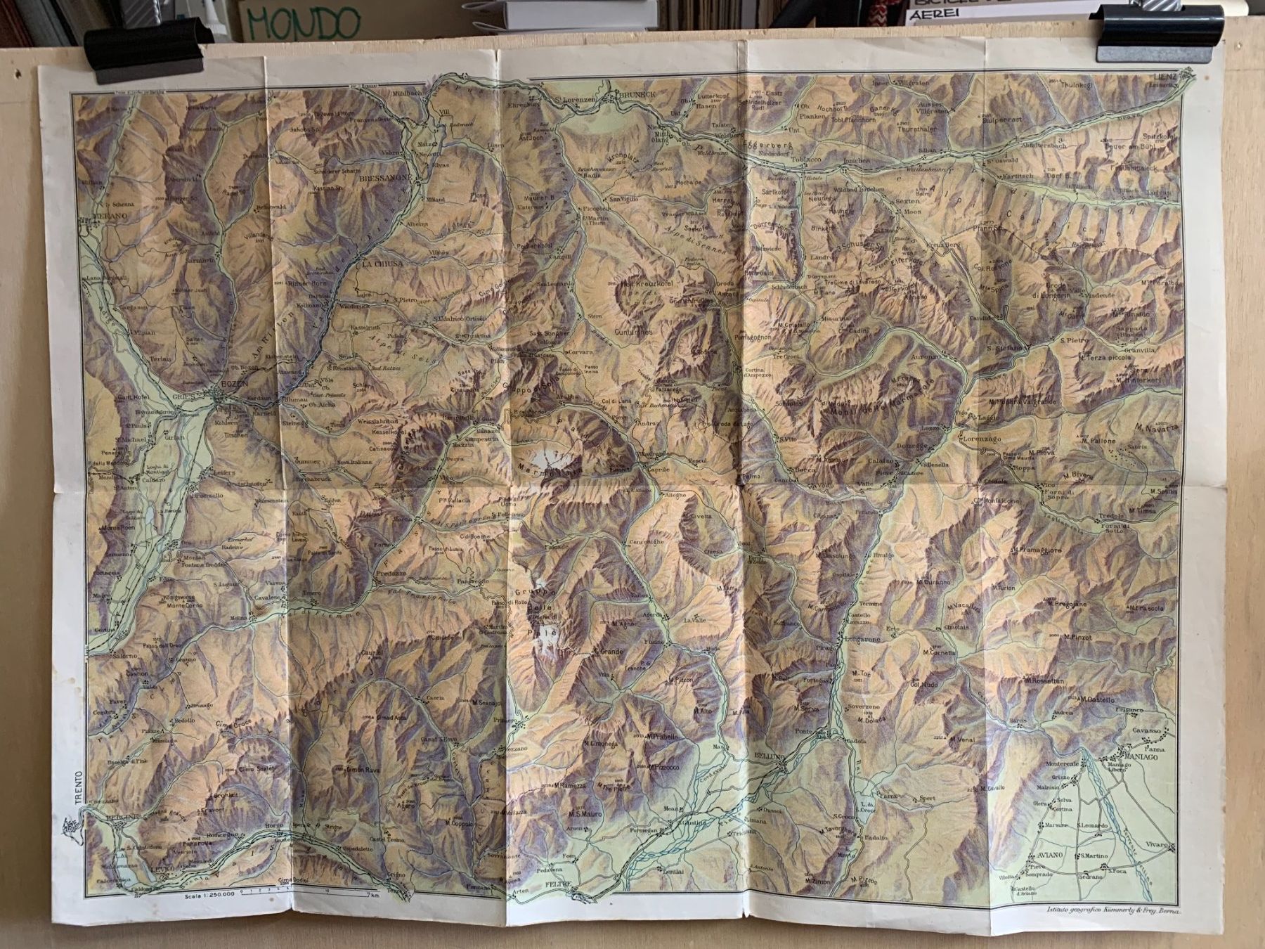 Cartoline postali: Dolomiti - 1913 – Usato da Sorengo venduto da 74in 3