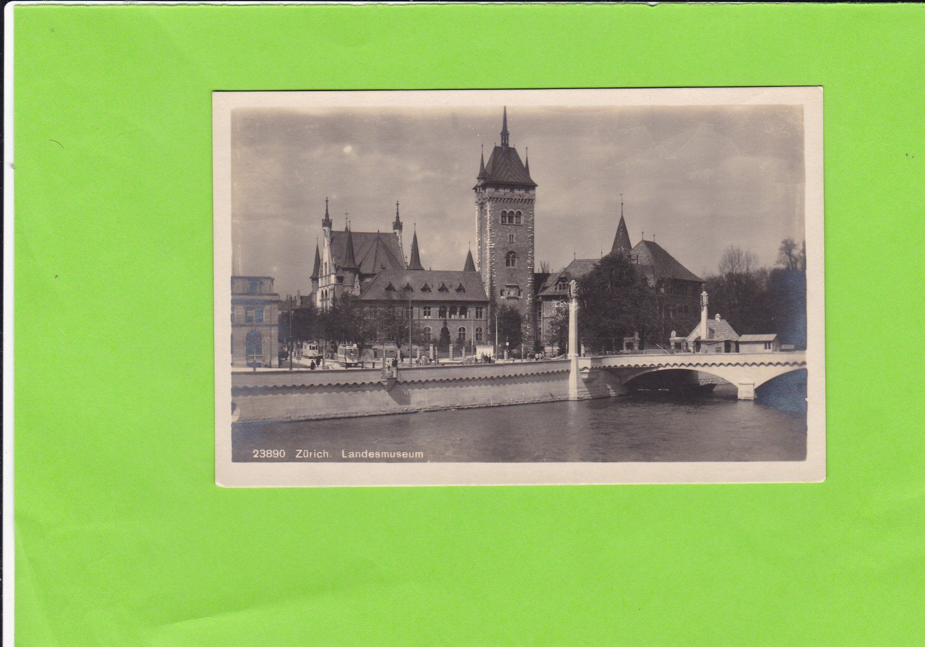 Cartoline postali: Zürich-Landesmuseum – Usato da St. Peterzell venduto da neckertal