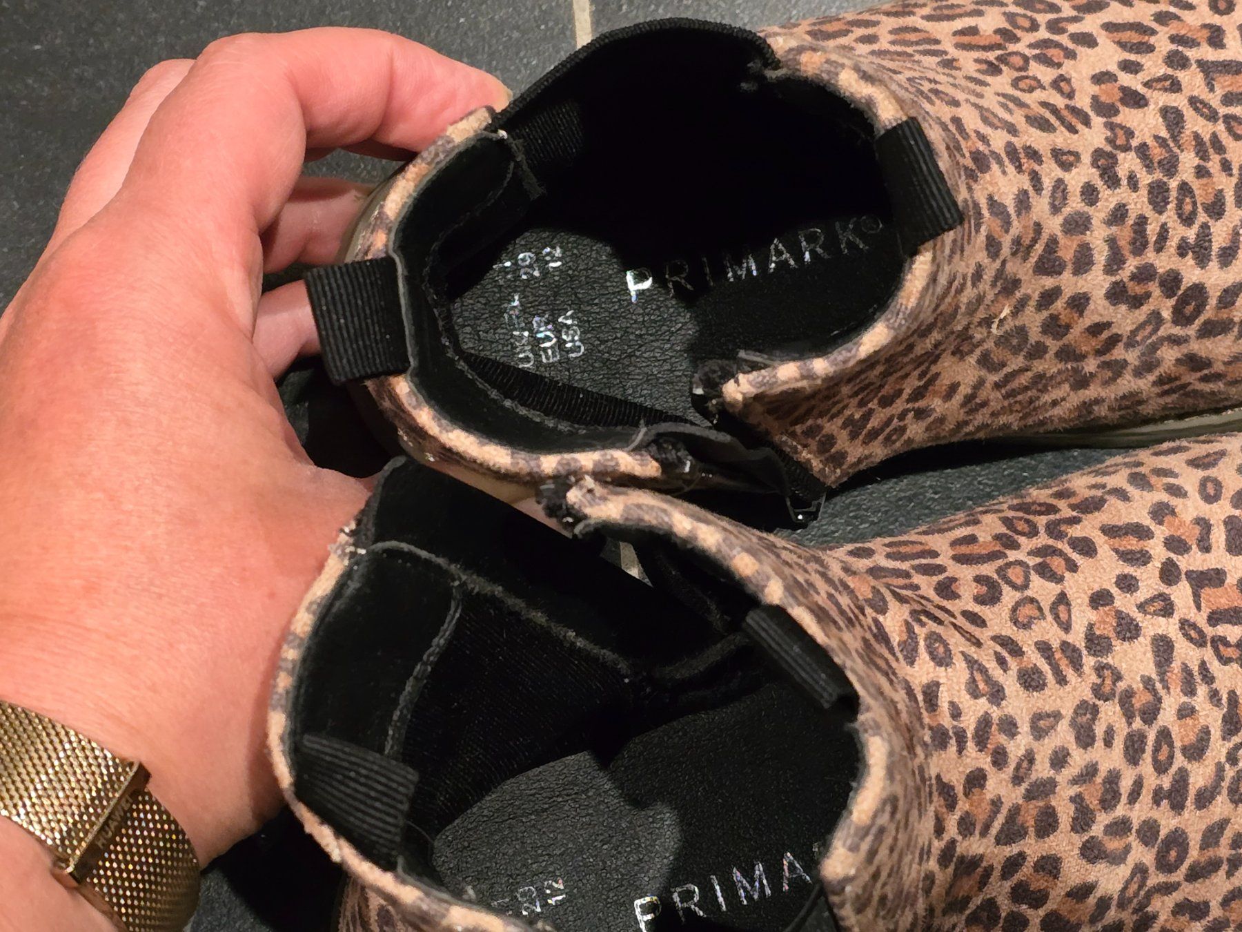 Schuhe für Mädchen: Stiefeletten Leo Muster Grösse 29 – Gebraucht aus Büttikon AG von Amineah 2