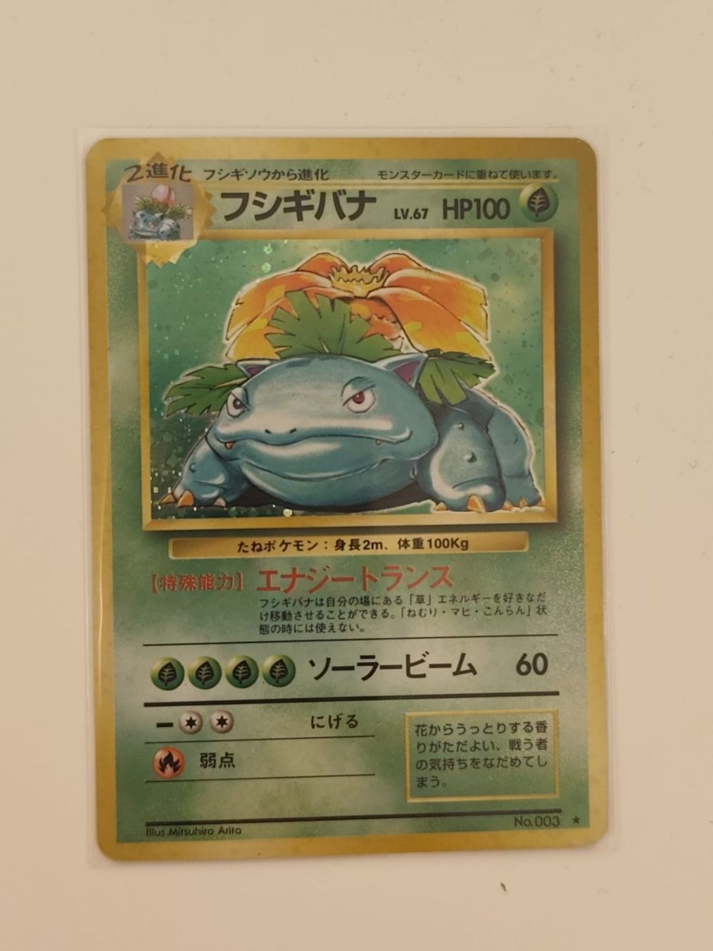 Pokémon Carte collezionabili: Bisaflor (EXP) JPN – Usato da Ennetbürgen venduto da andivr87 1
