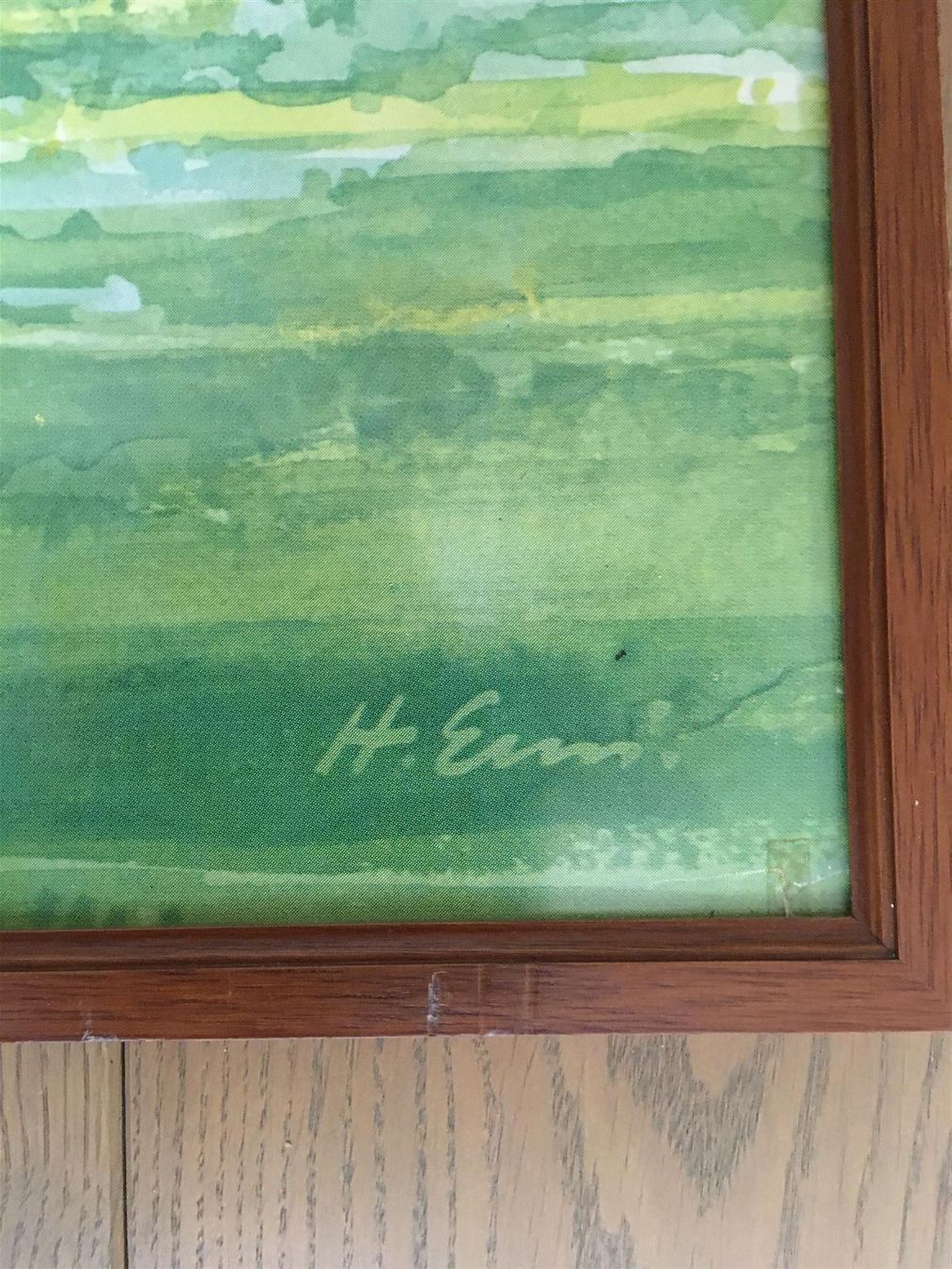 Poster & Bilder: Appenzellerland, Kunstdruck, gerahmt – Gebraucht aus Rheineck von emma.gut 1