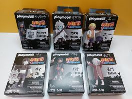 PLAYMOBIL 6 Sammelfiguren Naruto Shippuden NEU