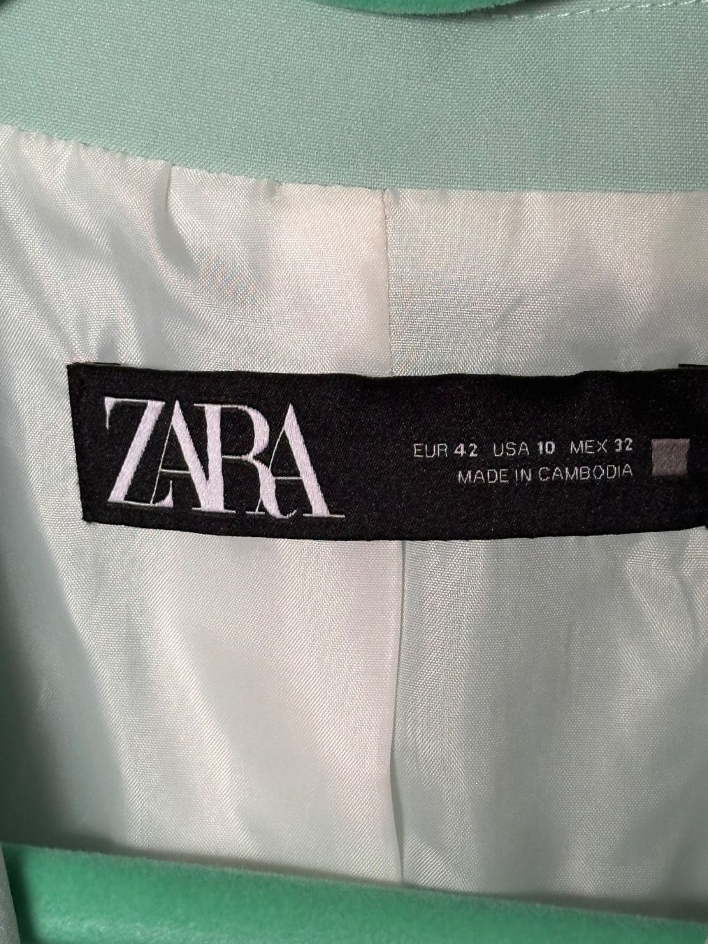 Zara Giacche: Zara Blazer hellgrün Gr. 42 – Nuovo (secondo la descrizione) da Hägendorf venduto da Moro143 5