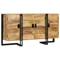Sideboard Mangoholz Massiv 150 x 40 x 80 cm