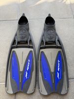 SCUBAPRO Jet Sport Full Foot Flossen XS / 36–37 Schwarz/Blau