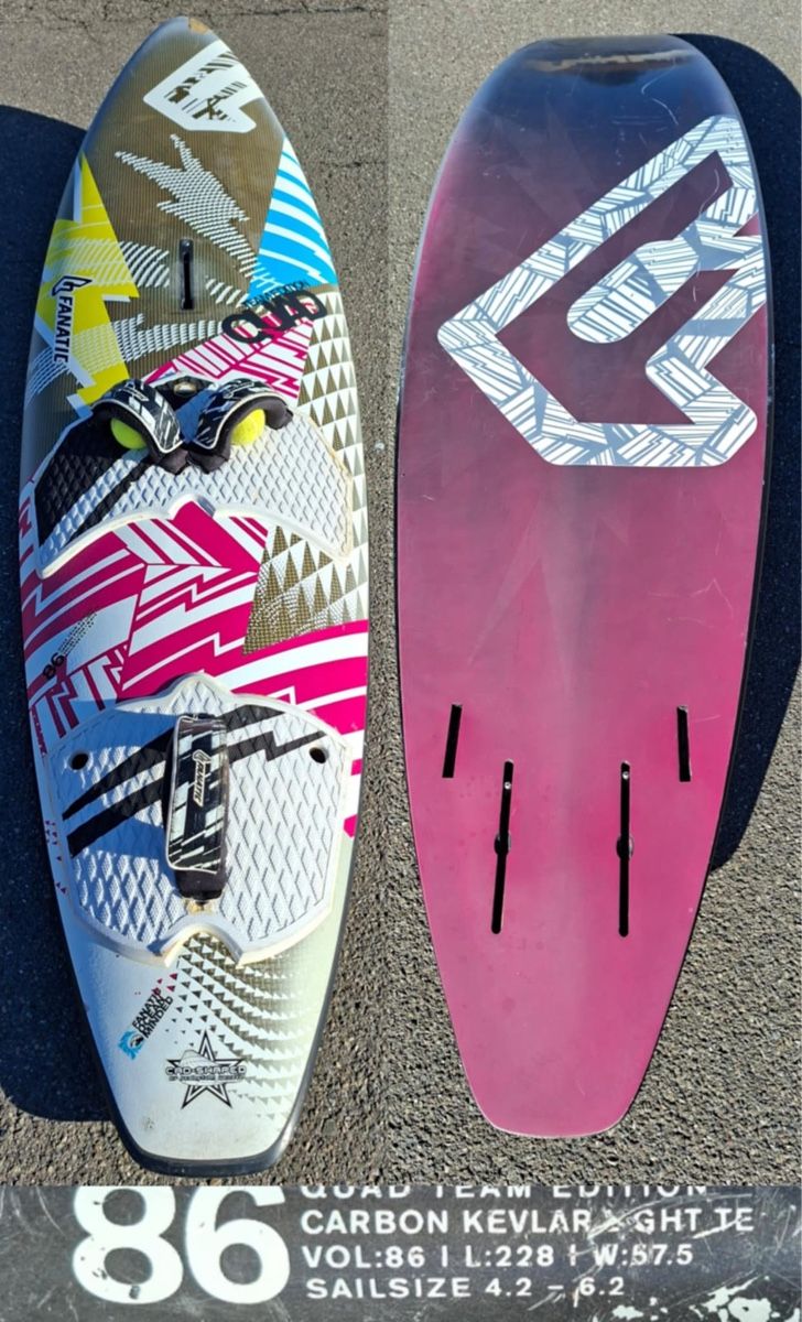 Tavole da surf e di nuoto: Top Windsurf Wave Ausrüstung komplett – Usato da Fällanden venduto da Mistral018 1