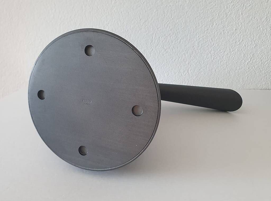 Alessi Bollitori: Alessi/Starck - Wasserkessel 'Hot Bertaa' anthrazit - 1987 – Usato da Rebstein venduto da big_sleeper 4