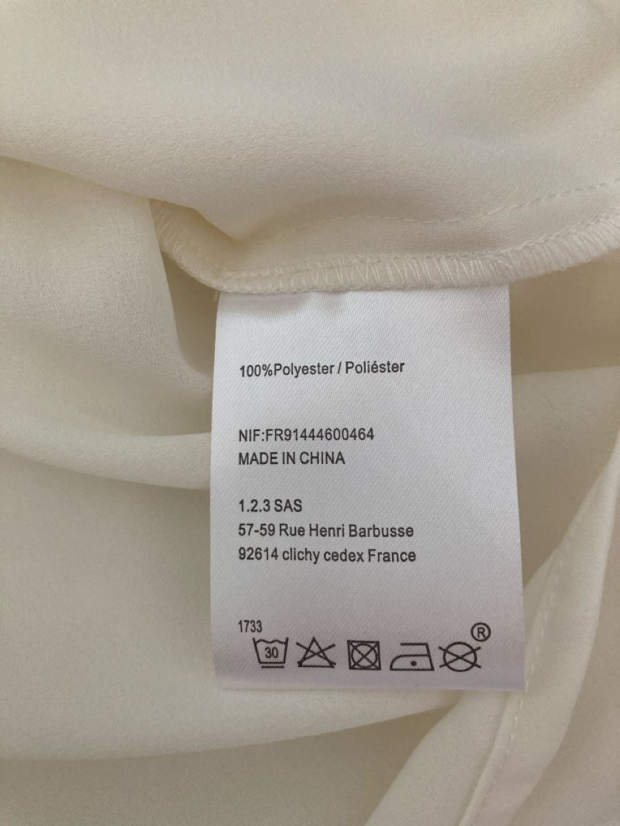 Maison 123 Camicette: Blouse 1.2.3 Paris crème taille 40 – Usato da St-Maurice venduto da Misslungen 3