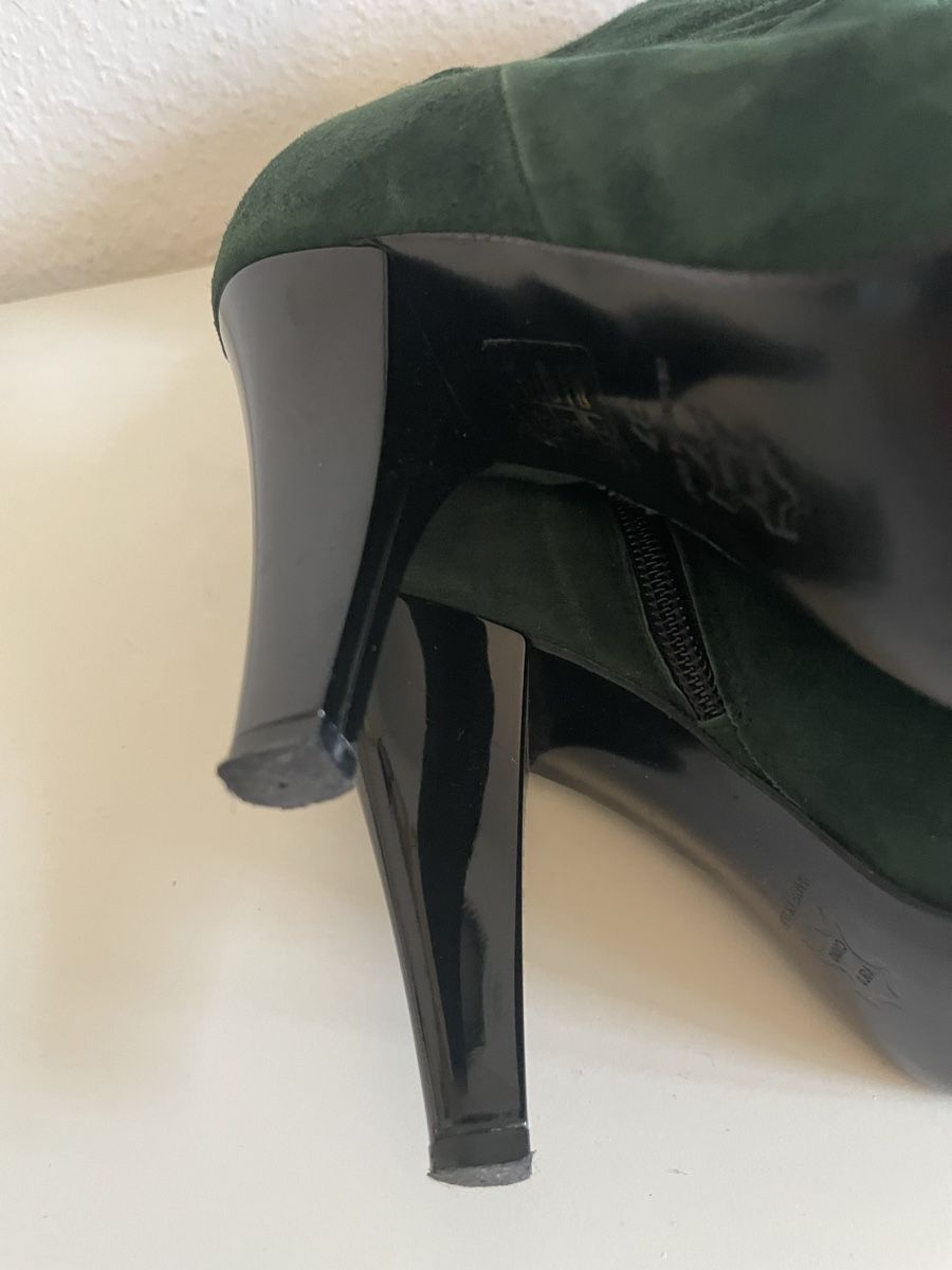 Scarpe da donna: Wildlederstiefel – Usato da Zürich venduto da Walhai13 5