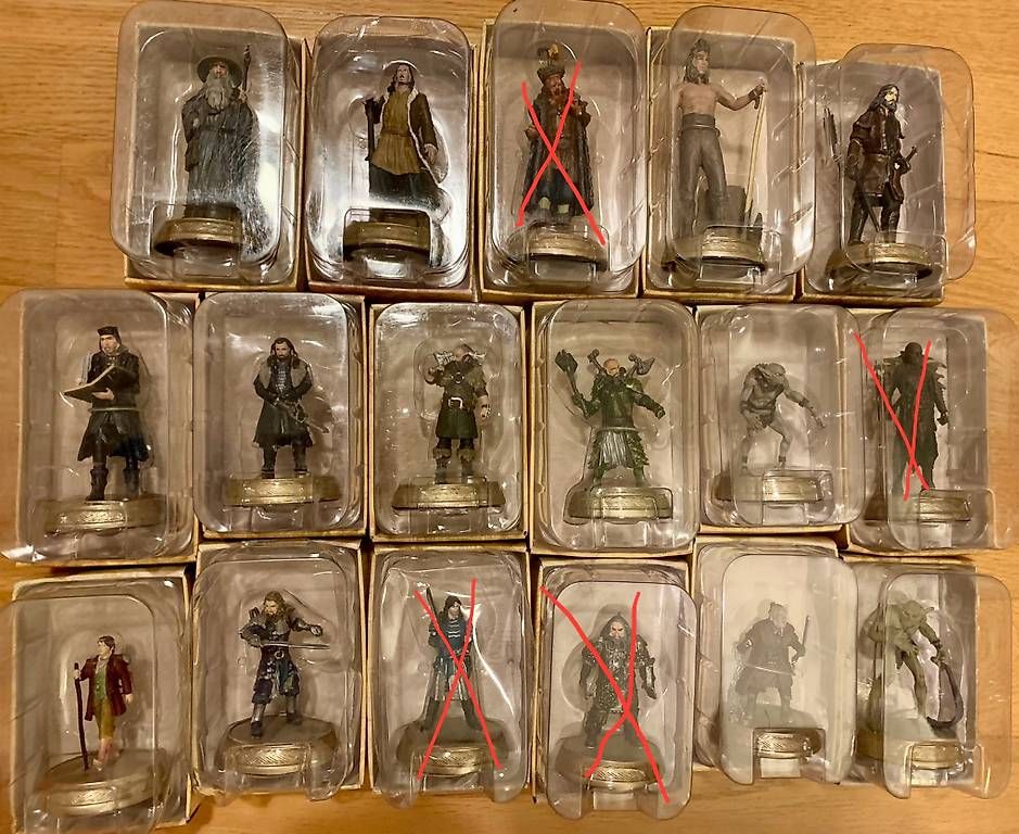 Statuette: Eaglemoss Hobbit Figuren - Herr der Ringe – Usato da Bonstetten venduto da Guten 4