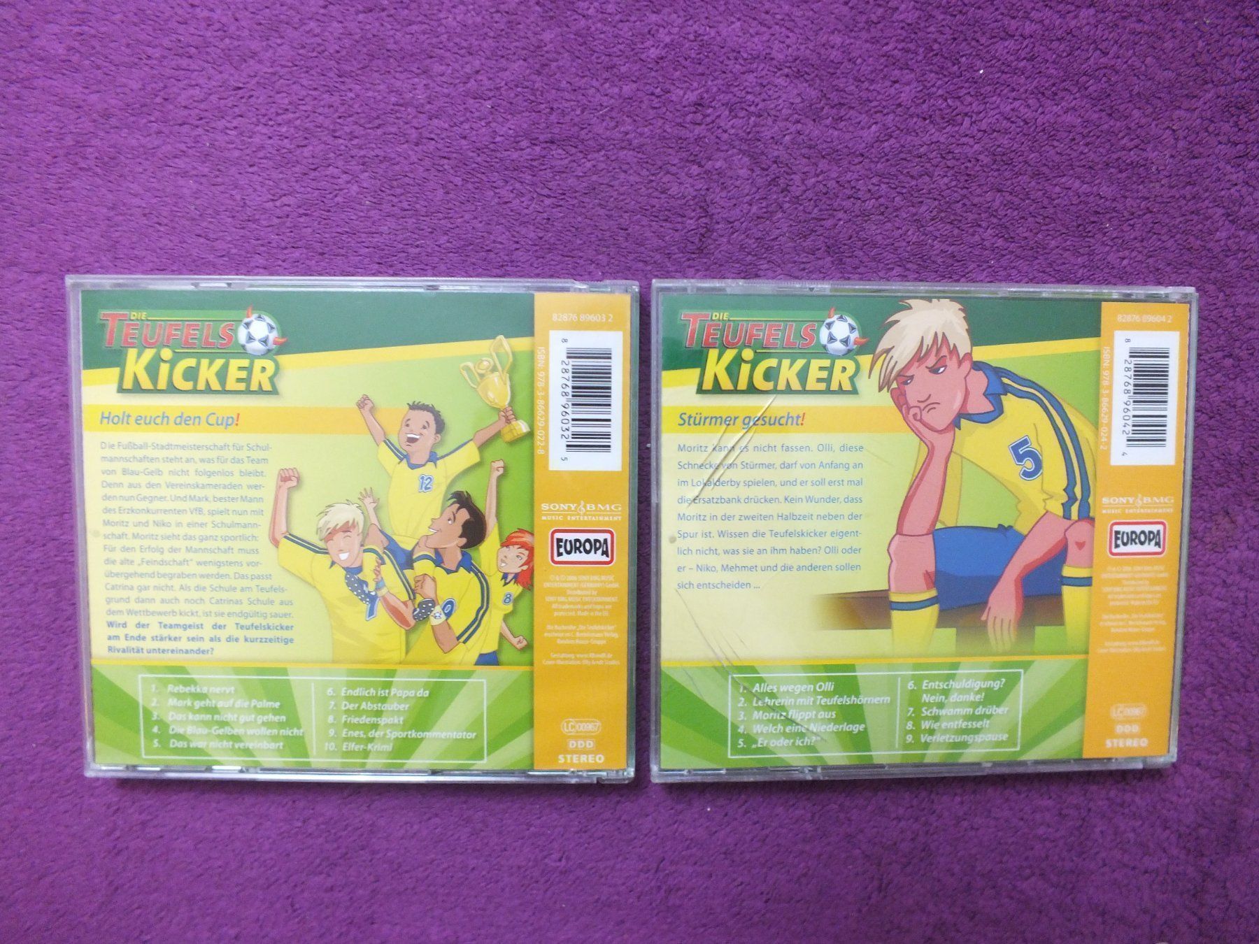 CDs: 6 - Die Teufels Kicker - Hörspiel - CD´s – Gebraucht aus Müllheim Dorf von Seeeule01 6
