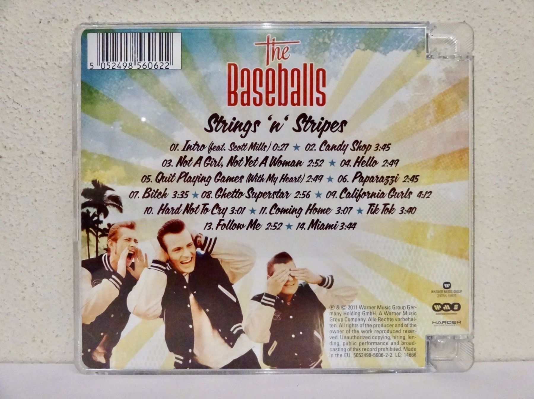 CDs: CD THE BASEBALLS / STRINGS'N'STRIPES – Gebraucht aus Kerzers von djstarsky73 1