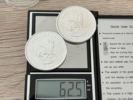 2Stk. Krügerrand 2018 – 1 Unze Silber