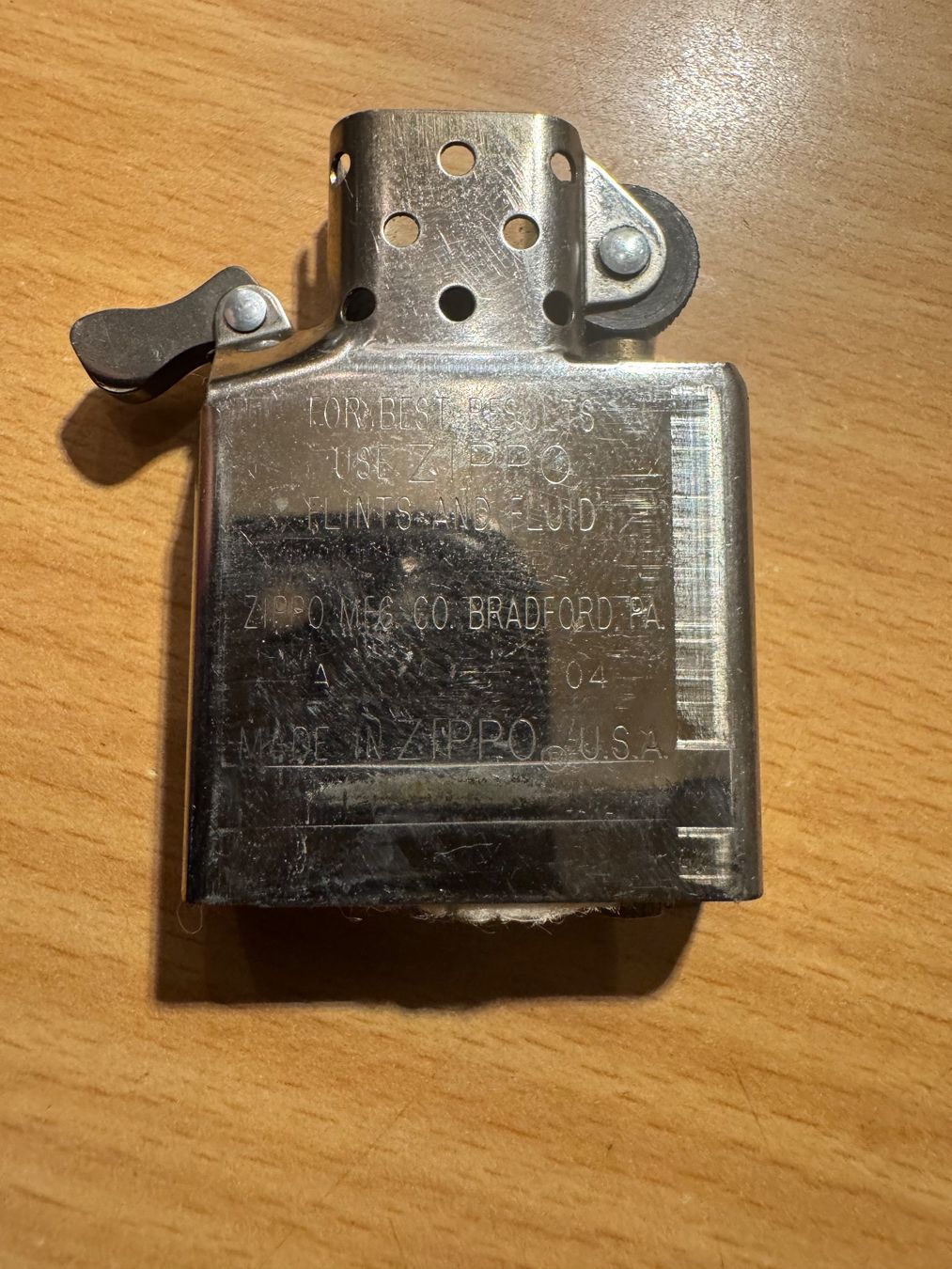 Zippo Feuerzeuge: Zippo – Gebraucht aus Celigny von Chris1950 2