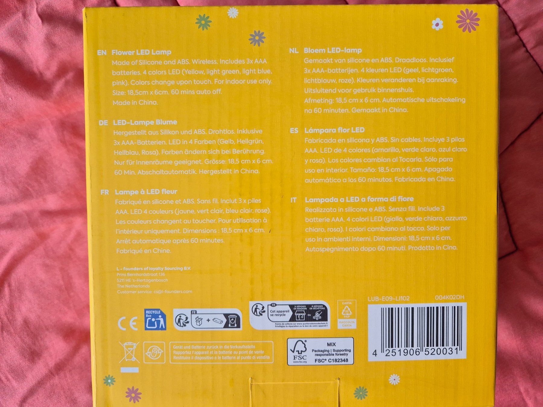 Lampade: LED LAMPE FÜR DAS KINDERZIMMER – Nuovo e nell'imballaggio originale da Dierikon venduto da Eloy01 2