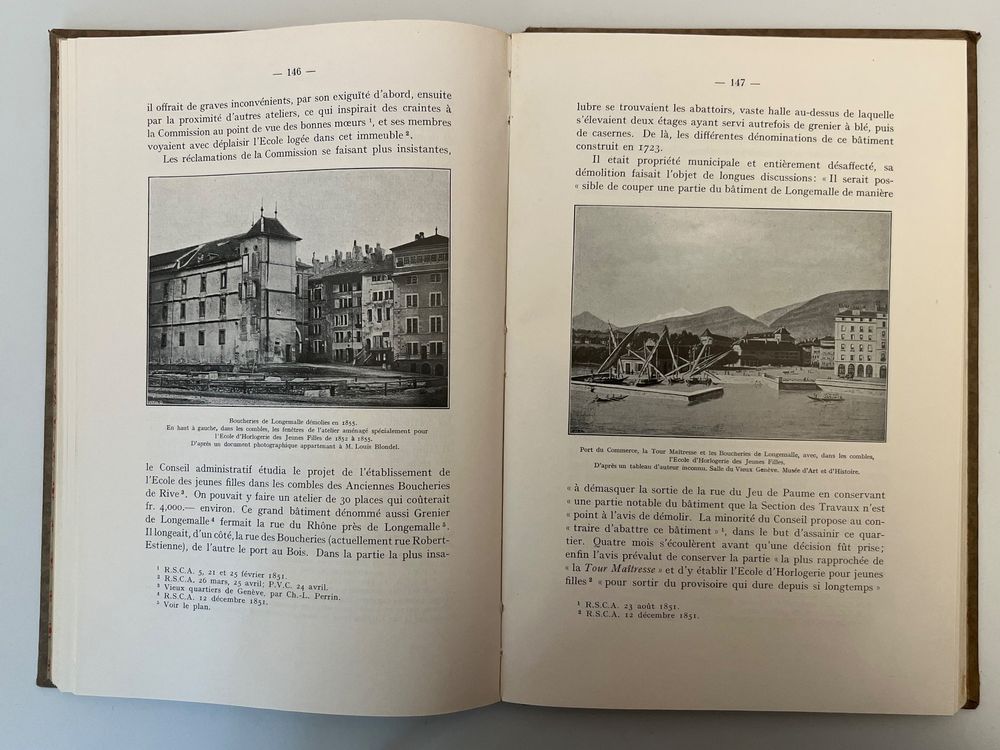 Lot De Documents Et Livres Anciens - Cours D'école D'horlogers Des Années 1950 - Occasion