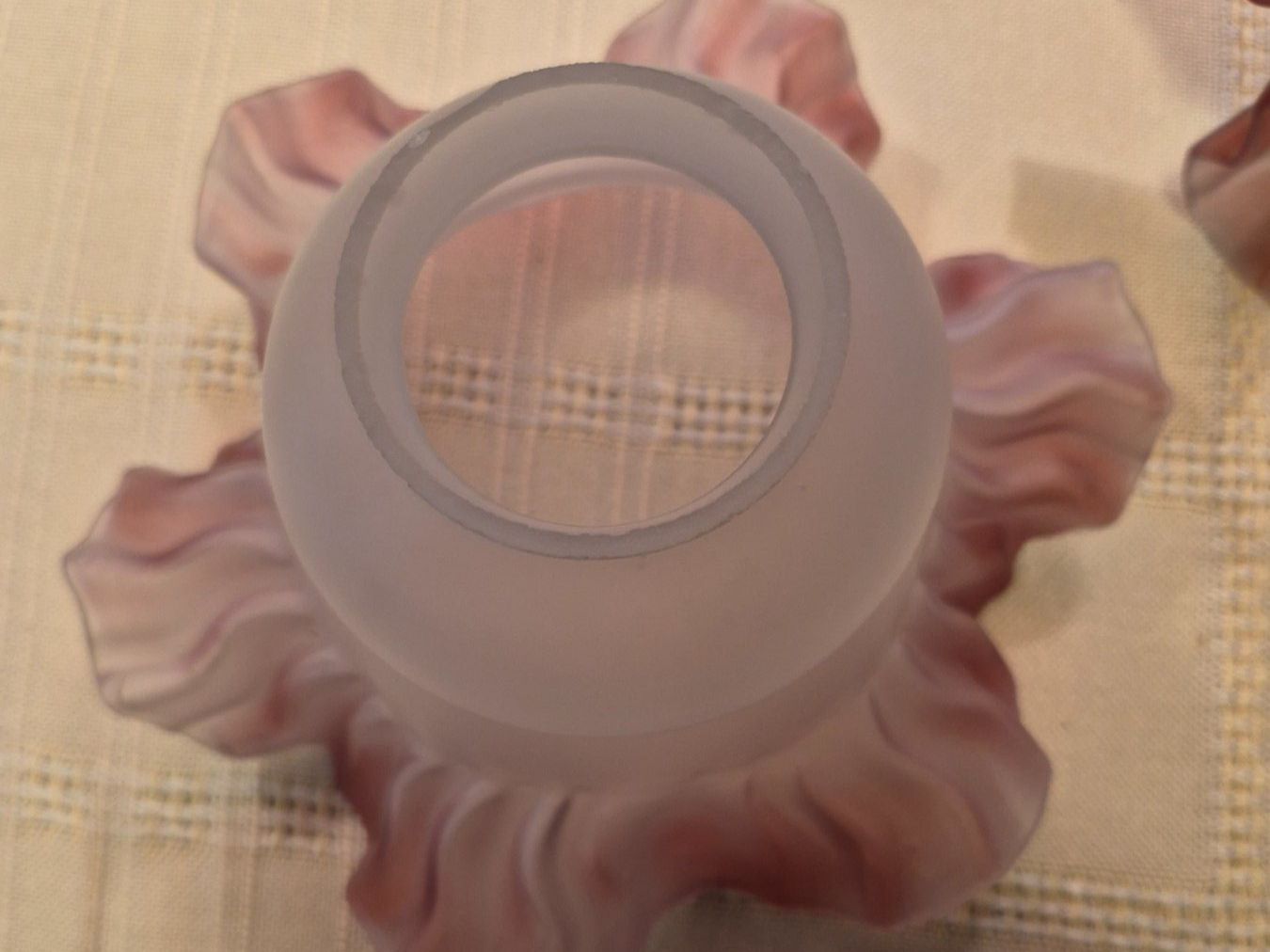 Lampen: 2 verres de lampe anciens – Gebraucht aus charmoille von mir_my9f 5