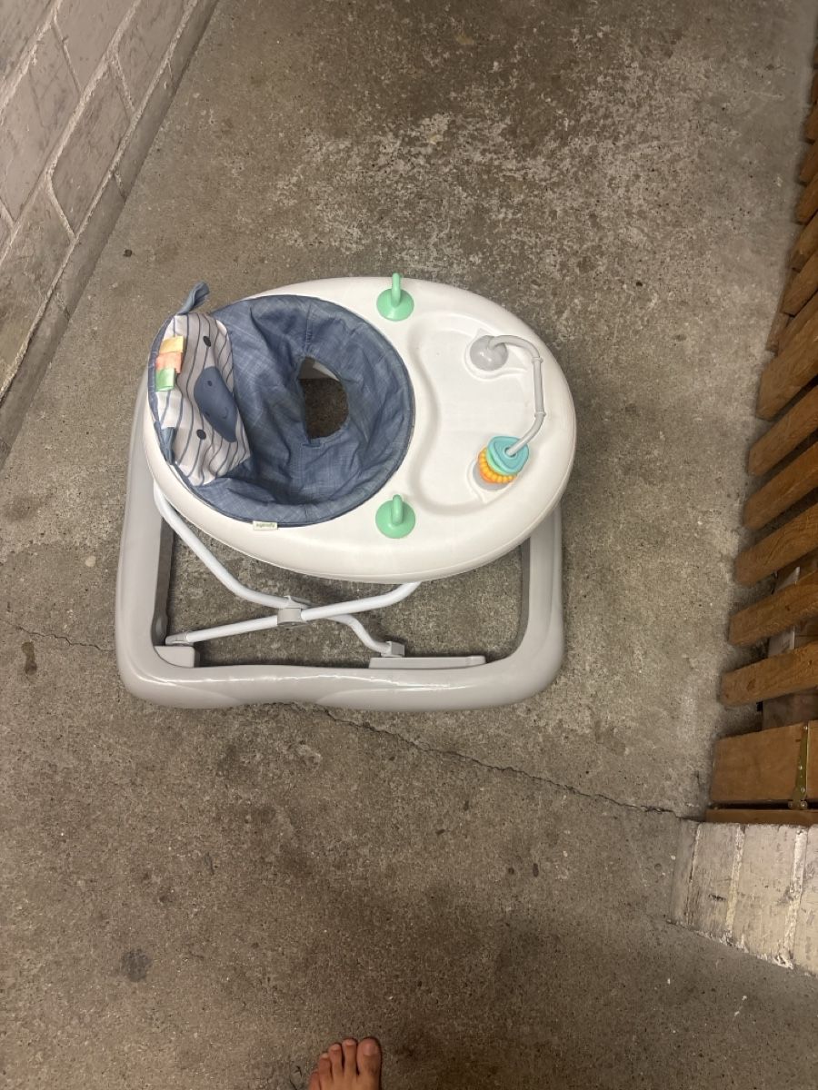 Sdraiette & Sdraiette a dondolo: Baby walker white grey used condition – Usato da Siebnen venduto da ceg_nm65 1