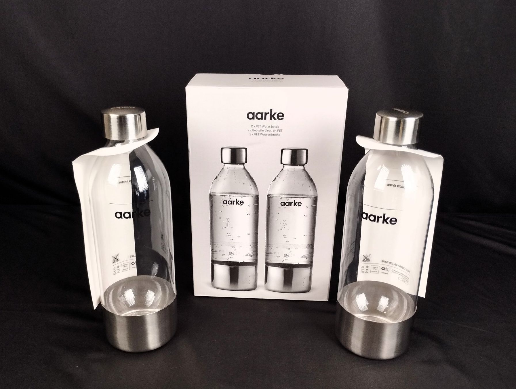 Aarke Altro per la casa: AARKE 2x PET Wasserflasche – Usato da Schübelbach venduto da Restwert_Schubelbach