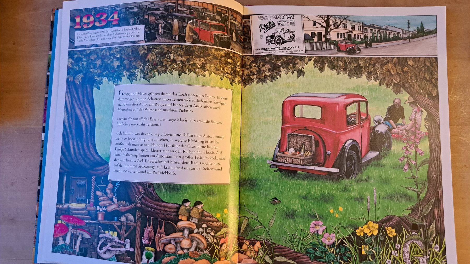 Libri: Ruby von Colin Thompson. Bilderbuch. Oldtimer Austin – Usato da Zürich venduto da chusel 5