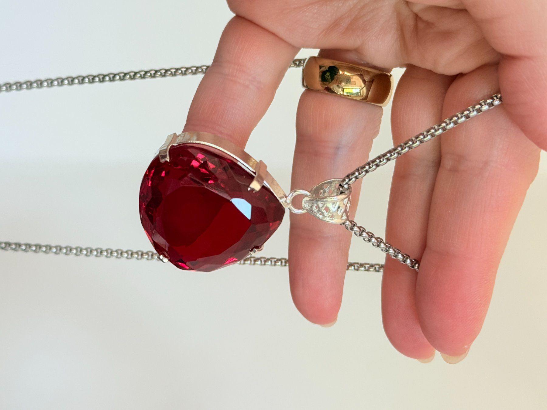 Catenine: Certificat Collier pendentif 99.05 Ct – Nuovo e nell'imballaggio originale da Genève venduto da AWWA 7