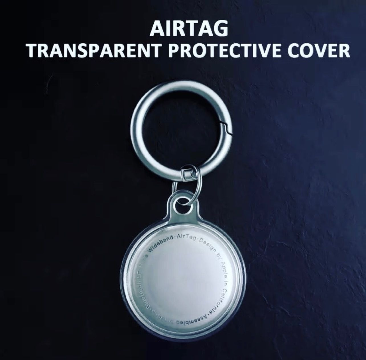 Apple Schlüsselanhänger & - bänder: AirTag durchsichtiges Schutzhülle – Neu und originalverpackt aus Rudolfstetten von 2Angebote