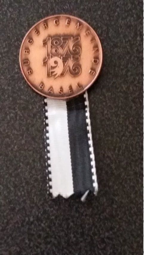 Medaglie: Medaille 100 Jahre Bürgergemeinde Basel – Nuovo (secondo la descrizione) da Grindelwald venduto da 270864