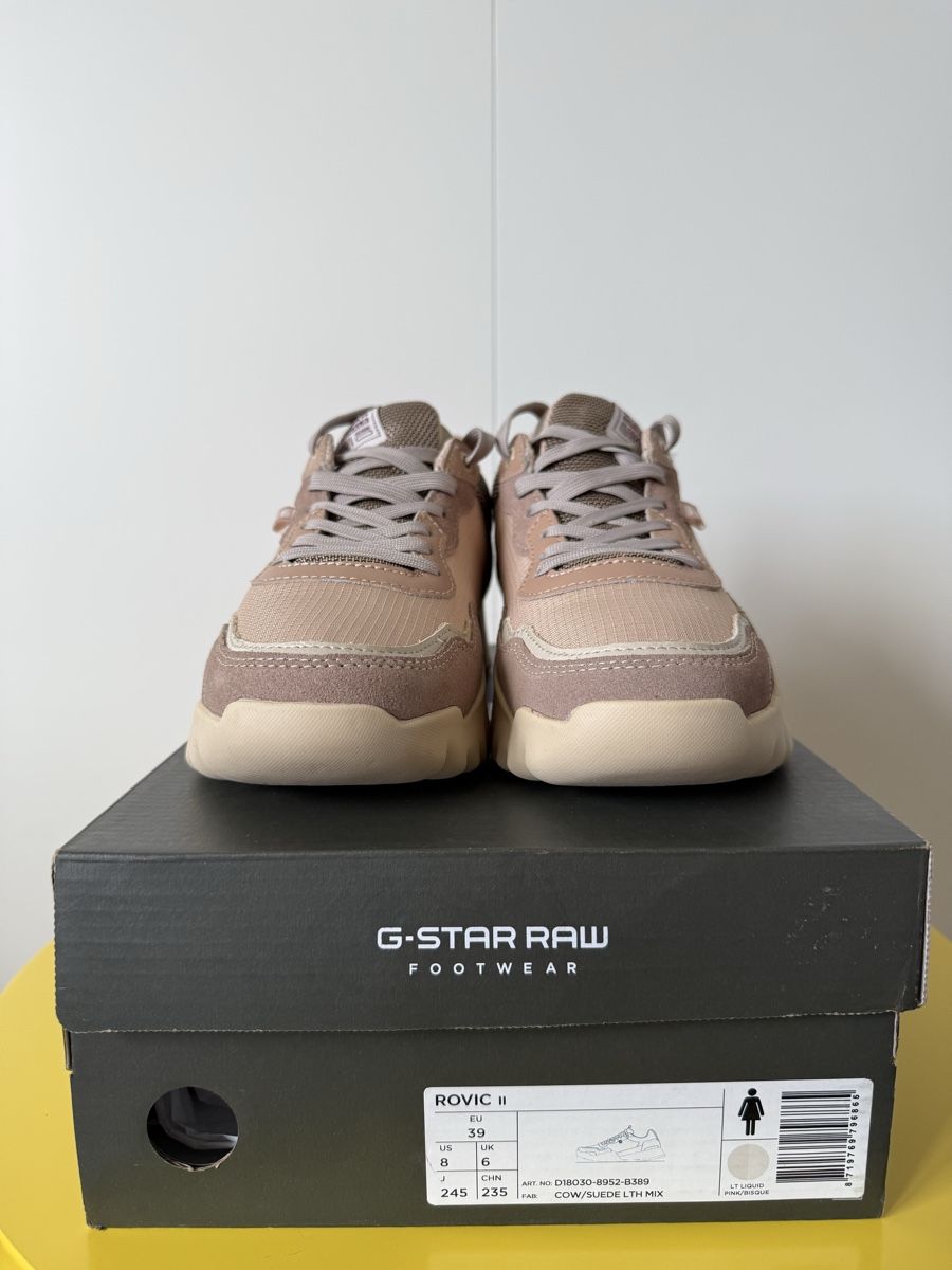 G-Star Scarpe da donna: G-STAR RAW - Sneaker low - light liquid pink/bisque, neu – Nuovo e nell'imballaggio originale da Schaffhausen venduto da ModestyB 5